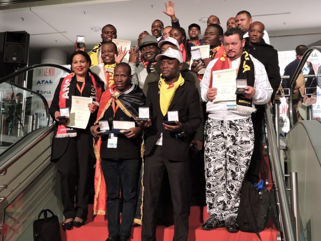 Inventores angolanos homenageados em Luanda pelas medalhas de Nuremberga